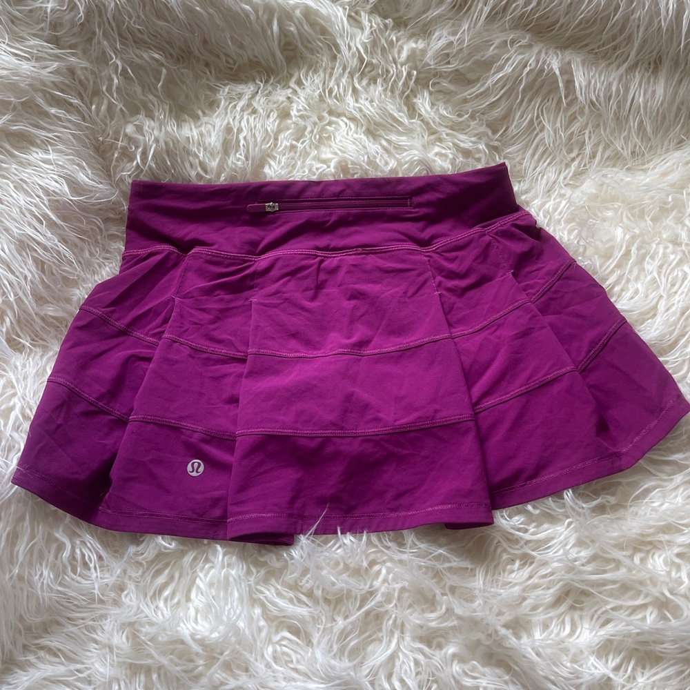 Lululemon pace rival tennis skirt